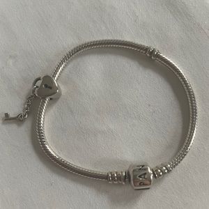 Pandora Heart Lock Necklace